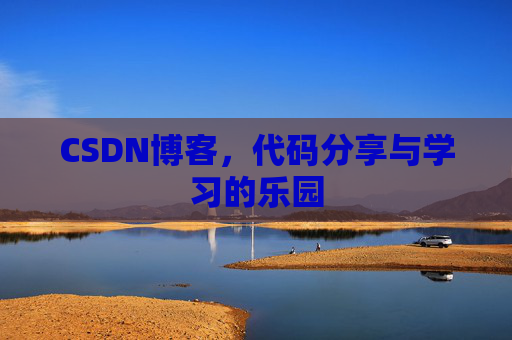 CSDN博客，代码分享与学习的乐园